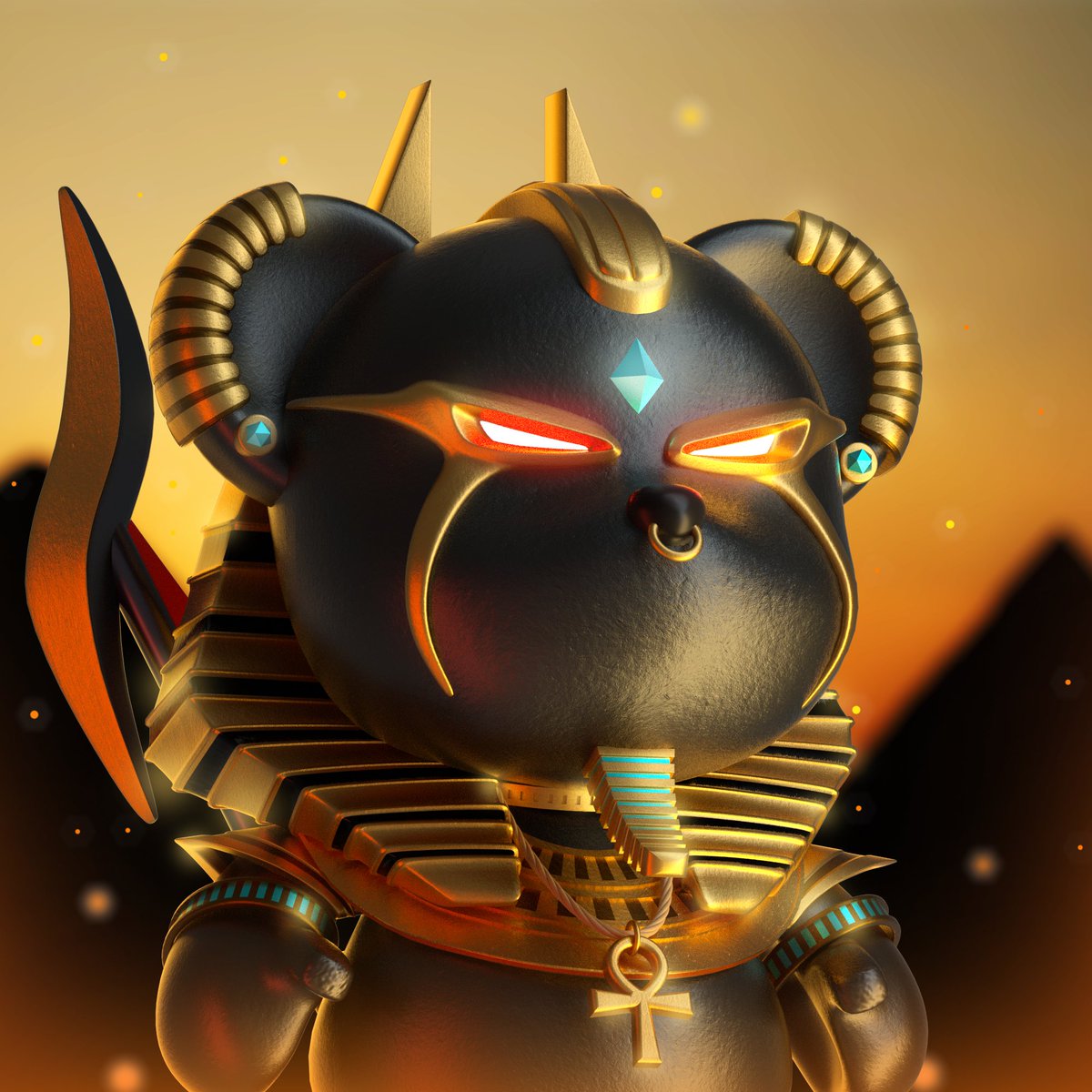 Heartbreak_bear's tweet image. Our 3rd 1/1 Heartbreak Bear! Introducing the @BLKPYMDGroup Bear! Definitely looking real sick! All 1/1 will be on auction during and post mint! BTW, They come with some sweet stuff for the 1/1 winners! 

#NFTCommunity #NFT