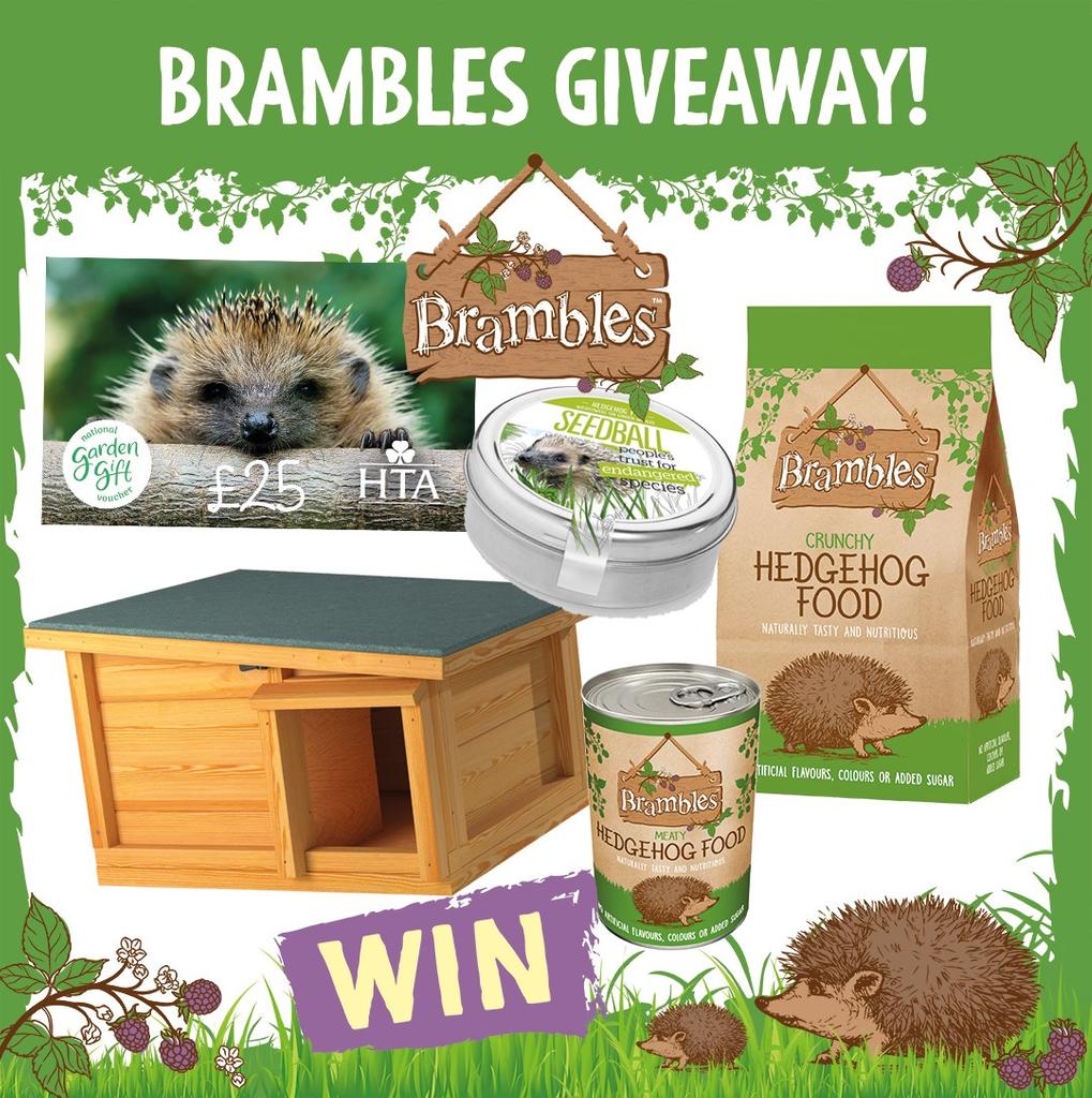 Brambles Pet & Wildlife (@bramblespawltd) on Twitter photo π¦2nd Giveaway of HAW: A hedgehog-loving member of the public can win the great prizes below!
Tweet "Brambles" for a chance to win, competition ends 11am Thursday 5th May.
Retweet to spread the news π
Thanks also to <a href="/seed_ball/">π±SEEDBALL π</a>, <a href="/HomeandRoost/">Home & Roost</a>, & National Garden Gift Vouchers π π¦2nd Giveaway of HAW: A hedgehog-loving member of the public can win the great prizes below!
Tweet "Brambles" for a chance to win, competition ends 11am Thursday 5th May.
Retweet to spread the news π
Thanks also to <a href="/seed_ball/">π±SEEDBALL π</a>, <a href="/HomeandRoost/">Home & Roost</a>, & National Garden Gift Vouchers π