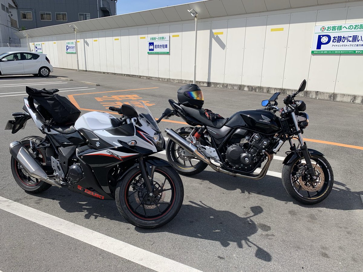 koki32km's tweet photo. 日本の4大バイクメーカー制覇！ https://t.co/Zi1KJIyach