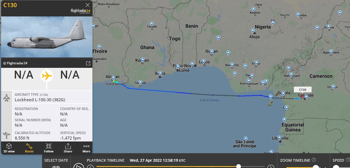 Laurent_Le_Bloa's tweet photo. C130 fm #Nairobi #Kenya to #Djibouti Possibly #CIA linked #N3755P noticed last week in Western Africa
@RAbdiAnalyst @Abdi678 @G_OnTheGround @ATCprowler @kinjeketile @OAbraar https://t.co/5n3bBRVL16