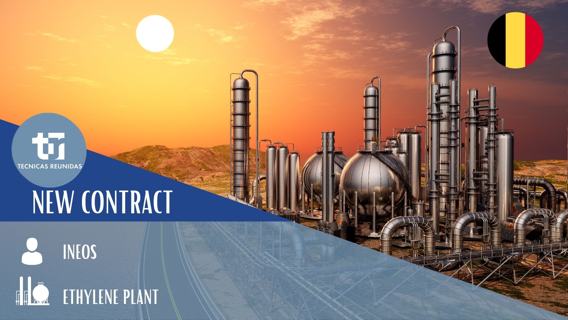 Técnicas Reunidas on Twitter "‼️ NEW CONTRACT 👇 INEOS awards Técnicas