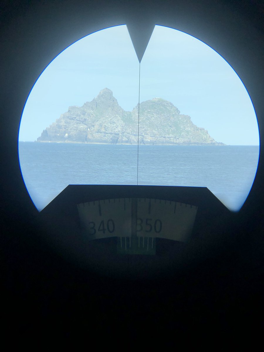 1 of the great perks of being in the #IrishNavy is getting to visit places many places around #Ireland like the #Skelligs. Great memories of this amazing #UNESCO World Heritage site while geeking out as a #StarWars fan 🇮🇪

#starwarsday2022 
#MayThe4thBeWithYou 
#wildatlanticway