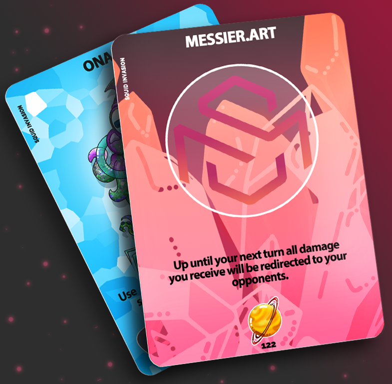 Squid_Invasion_'s tweet photo. We are proud to announce that we will be minting on the 16th of May on @messier_art 🔥

To celebrate our Mint date we created a dedicated Special Effect Card and we will be giving out 5 WL spots!! 👀

🏆5 WL 

✅Follow @Squid_Invasion_ @messier_art 
✅Like + RT
✅Tag 2 #LUNAtics https://t.co/6K8dBxJLkF
