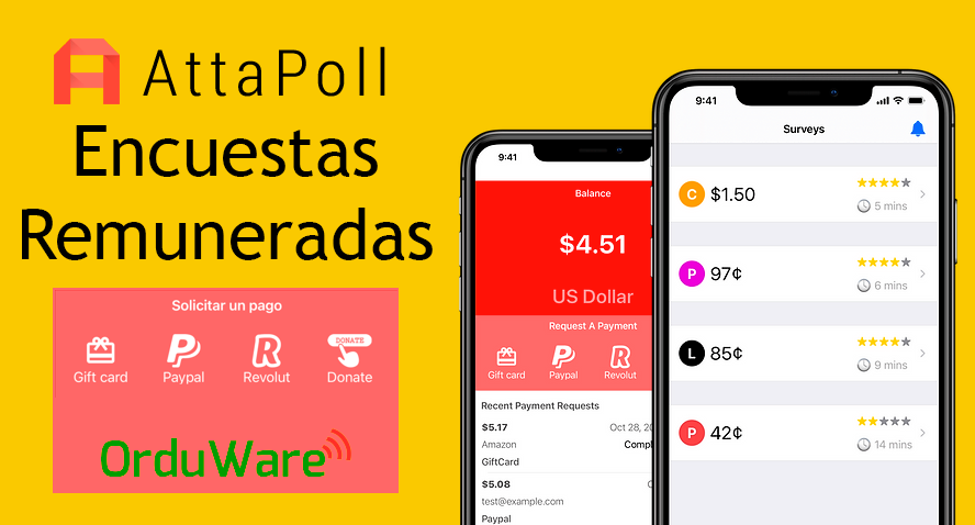 OrduWare's tweet photo. Si quieres compartir tu opinión y además recibir unos ingresos extra, visita este enlace para conocer AttaPoll, la aplicación viral que te paga por realizar encuestas.

https://t.co/42aNgX8GhU

#attapoll #Encuestas #viral #OrduWare https://t.co/Nf1xLnOszT