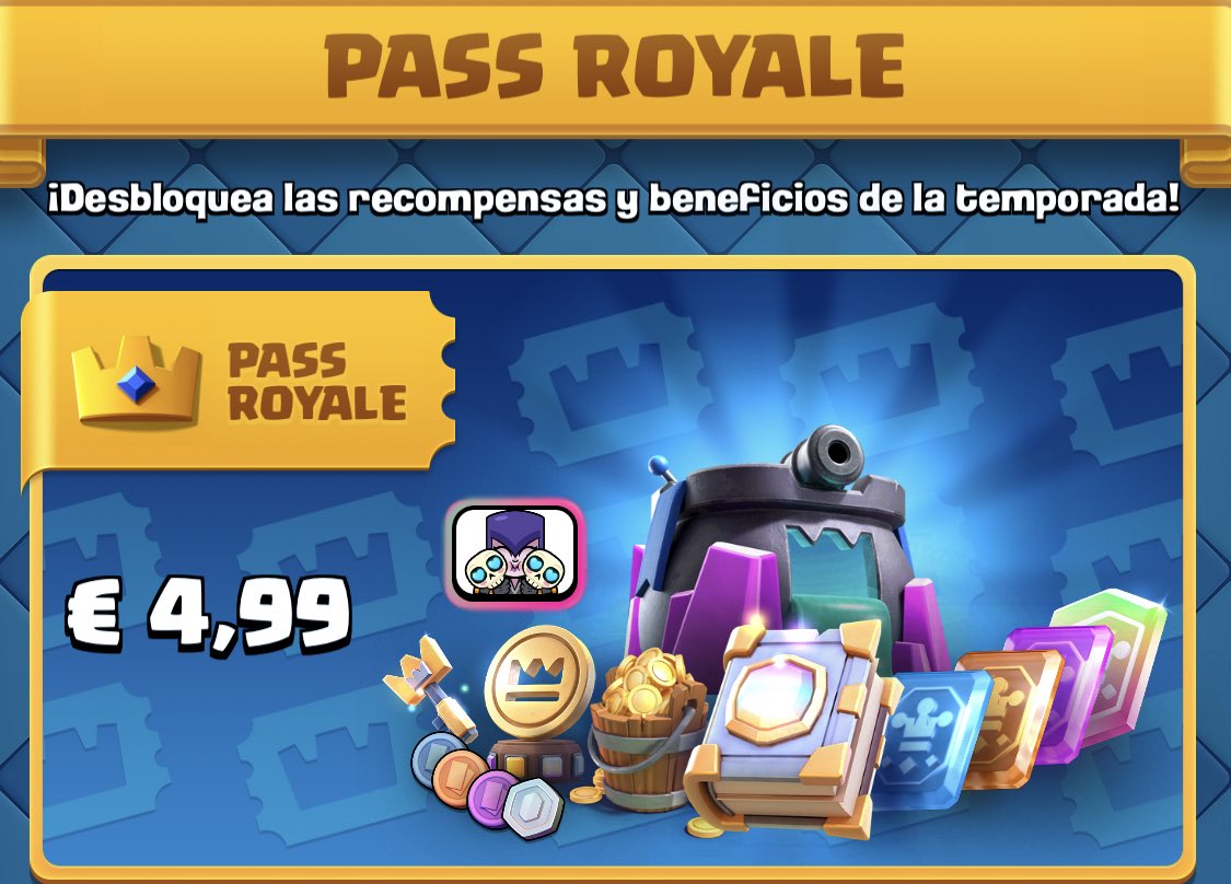🍀SORTEO DE 5 PASS ROYALE / 5$ EN PAYPAL🍀

❗️REQUISITOS❗️

- SEGUIRME <a href="/SurgicalGoblin/">Surgical Goblin</a> ✨
- SEGUIR A <a href="/Mayiis21/">🔥𝓝𝓮𝓼𝓼𝓪 𝓭𝓸𝓫𝓵𝓮 𝓐𝓐 🔥</a> ✨

- DAR RT Y ETIQUETA A DOS AMIGOS😁