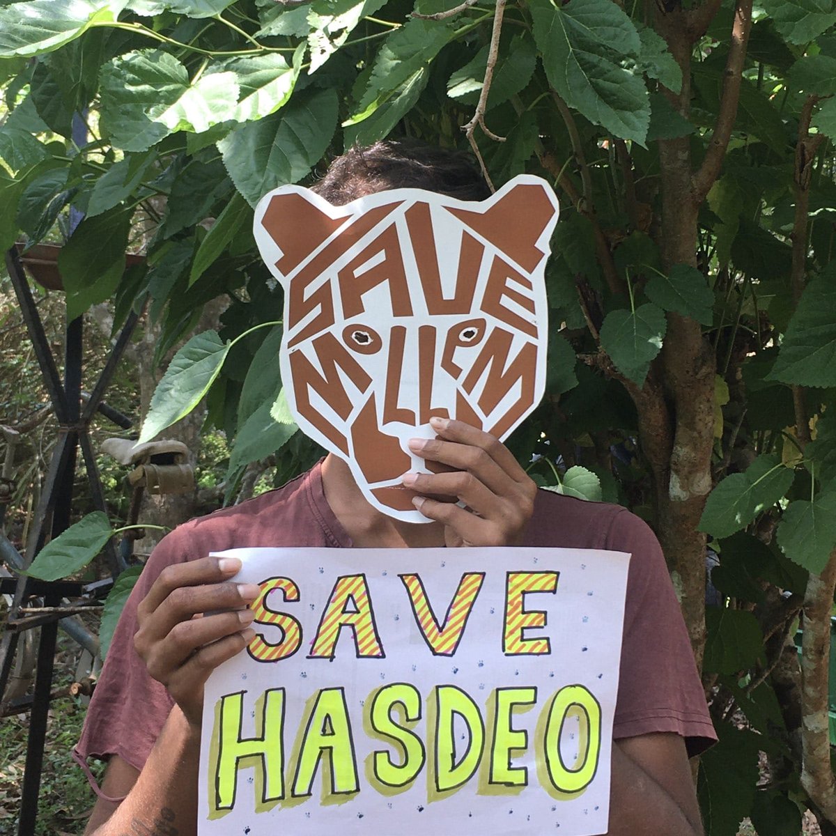 SHasdeo's tweet photo. Solidarity from Goa.
Save Mollem movement stands with Hasdeo.
#savemollemgoa
#SaveHasdeoForest
#IndiaWithHasdeo
#हसदेव_बचेगा_देश_बचेगा https://t.co/h1ahr3EwQi