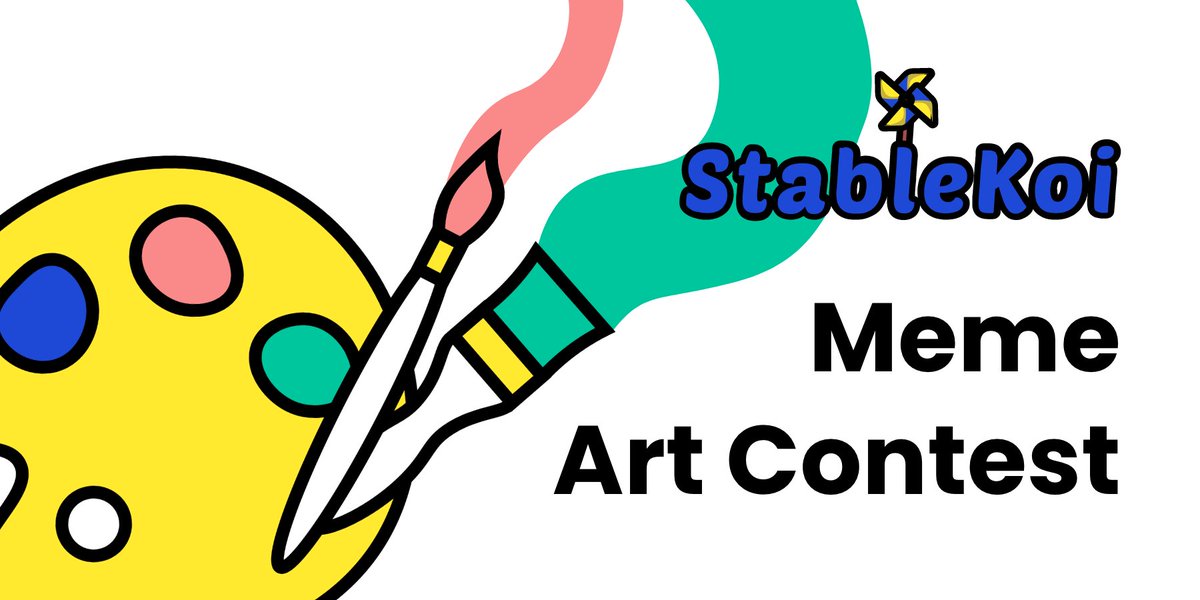 🎏StableKoi Meme Art Contest is LIVE!🎏

🎨Share your best meme art on Twitter with #StablekoiMemeArt 🎨

⏰Start:4 May
⏰End:11 May
🏆Prizes: 5 winners will be rewarded $100 USD worth of $KOI each
📖Read more: bit.ly/3y9oQVW

#Memes #stablecoins #crypto #DeFiProject