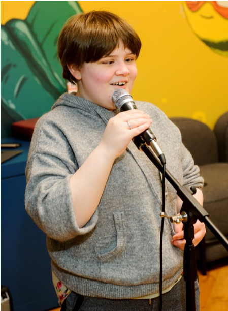 Do you love acting and performing? Then come on down to our Life Without Limits Centre in London from 11am until 2pm to explore new characters, stories and themes with other drama lovers. Here's Rona performing at our Family &amp; Friends Open Day last month!