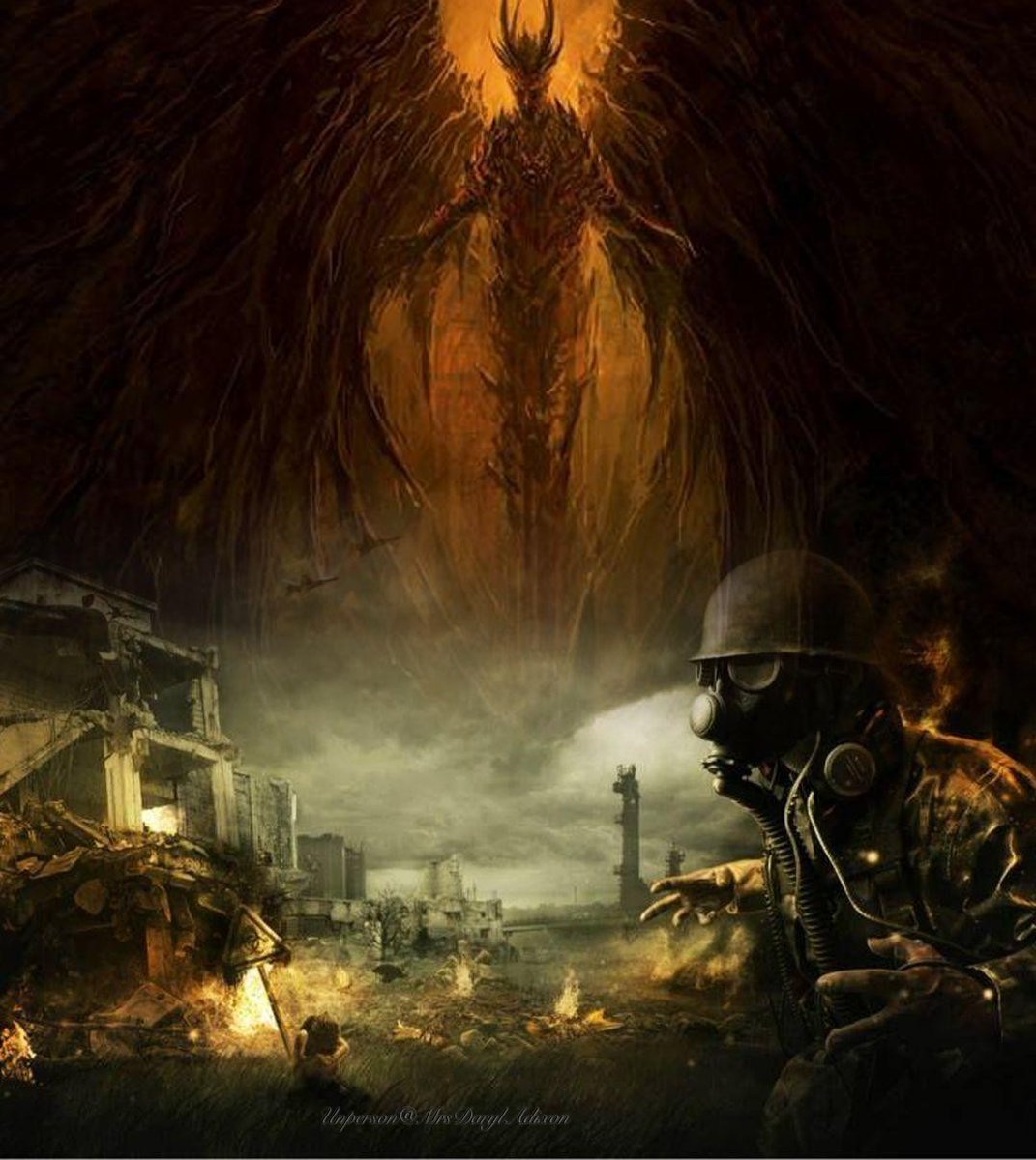 MrsDarylAdixon's tweet image. The end of the world is upon us. Pretty soon we all will turn to dust
#wariscrime #DOOMSDAY #IStandAgainstPutin #Mariupol #Charkiw #DUNBAS #UkraineUnderAttack 
#Bizarreedtis #darkart
