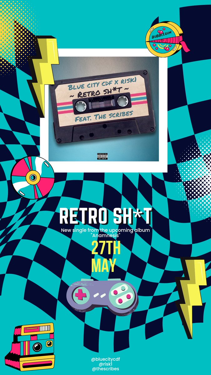 PlatosMaker's tweet photo. Coming soon!!! Upcoming single "Retro Sh*t" feat. @TheScribes prod. @risk1beats !! 
#hiphop #ukhiphop #newmusic #ukhh #britishhiphop https://t.co/y3Cpa1ziSy