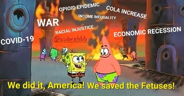 aubrehbb's tweet image. Good job, America! 
#RoeVWade #WomensRights #KavanaughLied #RoeVsWade #RoeOverturned #ProChoiceIsProLife #BansOffOurBodies