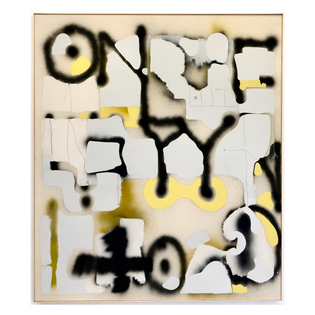 The collage »Camino de camellos« (2022) remixes my paintings with photography and text using VQGAN &amp; CLIP. The starting point for the model is a recent painting of mine (img 3) and a photo I took a few weeks ago in a street in Barcelona (img 2) #ai #ml #aiart #alsinoskowronnek