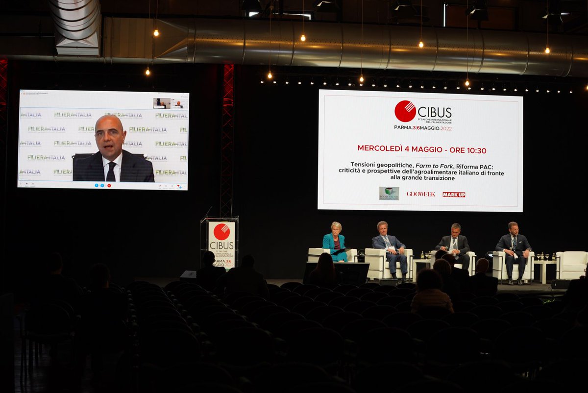 <a href="/L_Scordamaglia/">Luigi Scordamaglia</a> "Credo che si stia realizzando il momento in cui la credibilità di un'azienda dipenderà dall'avere un presidio si filiera strutturato con la propria produzione" #cibus #cibus2022