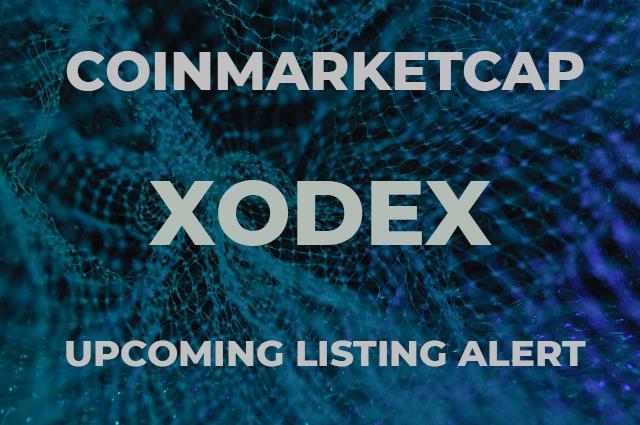 codertrade's tweet photo. 🔥  Listing Alert: Potential NEW upcoming listing on CoinMarketCap - XODEX (xodex) Address:0xddD9d7D280c78b564C55BEb26562E367d4b9Bd8a #coinmarketcap #pancakeswap $XODEX https://t.co/M3hJTluBru