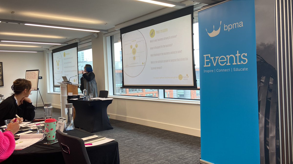 Getting deep under the skin of your company’s mission with Jodie Newman <a href="/bpma/">bpma</a> #education #day #Manchester