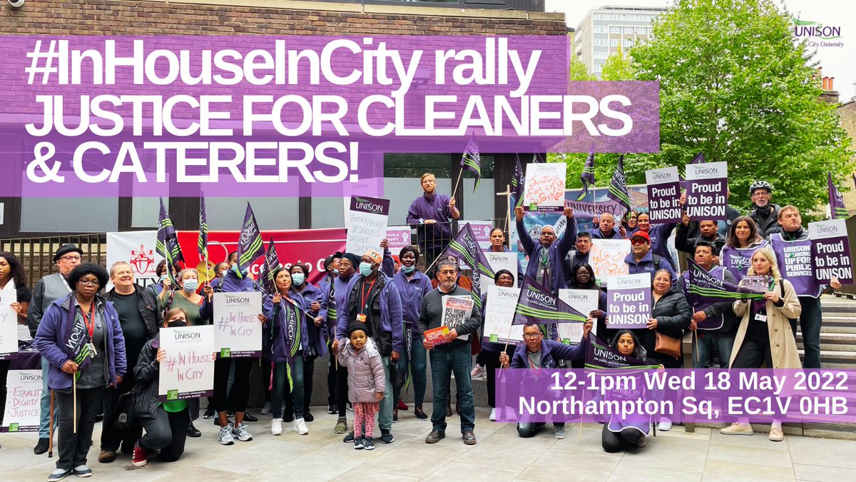 UNISON @ City St George's University tweet media