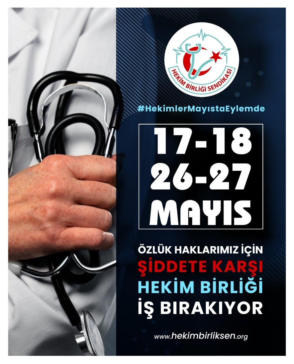 Bıçak kemiğe dayandı 
#hekimlerhakkınıistiyor
#HekimlerMayıstaEylemde
#SessizDeğilizEylemdeyiz