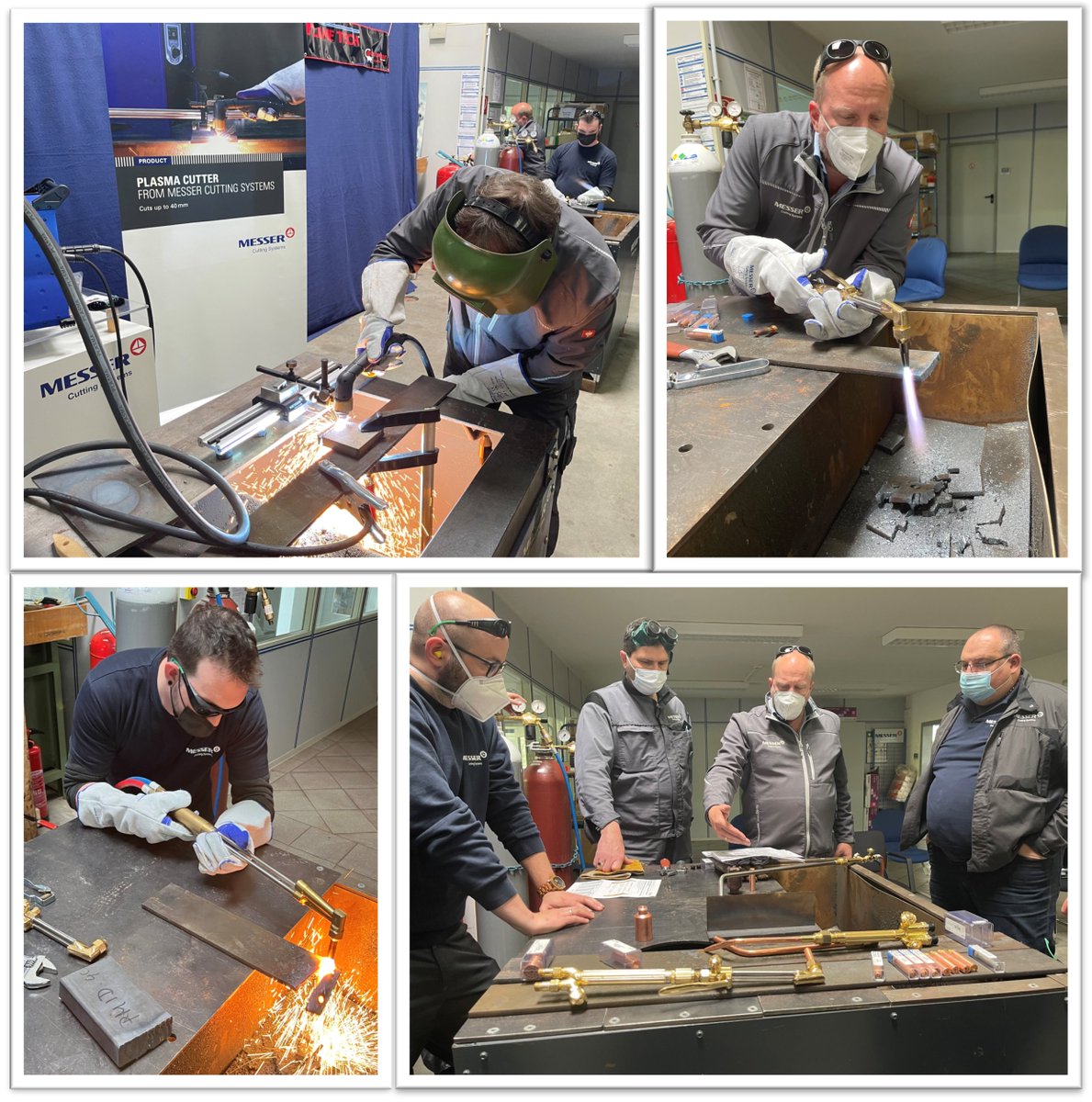 MesserCuttingEU's tweet image. „Great to meet again” was the feeling of every participant of our European #MesserCuttingSystems Oxyfuel Kick-off meeting 2022.

#Messer Cutting Systems #FlameTech #Oxyfuel#Oxyfuelcutting#Handcuttingmachine#Training#Heating