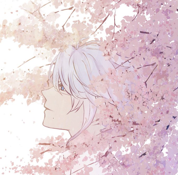 「cherry blossoms hair between eyes」 illustration images(Oldest)｜17pages