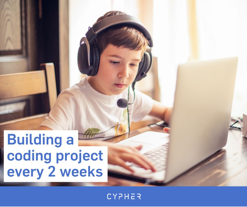 cyphercoders's tweet image. Through our award-winning coding curriculum, your child will learn about loops and variables and functions - and everything in-between.
Your first lesson is on us - redeem today - bit.ly/3DrTw5b !
#Gaming #Coding #CodingLessonsForKids #FreeLesson #Education