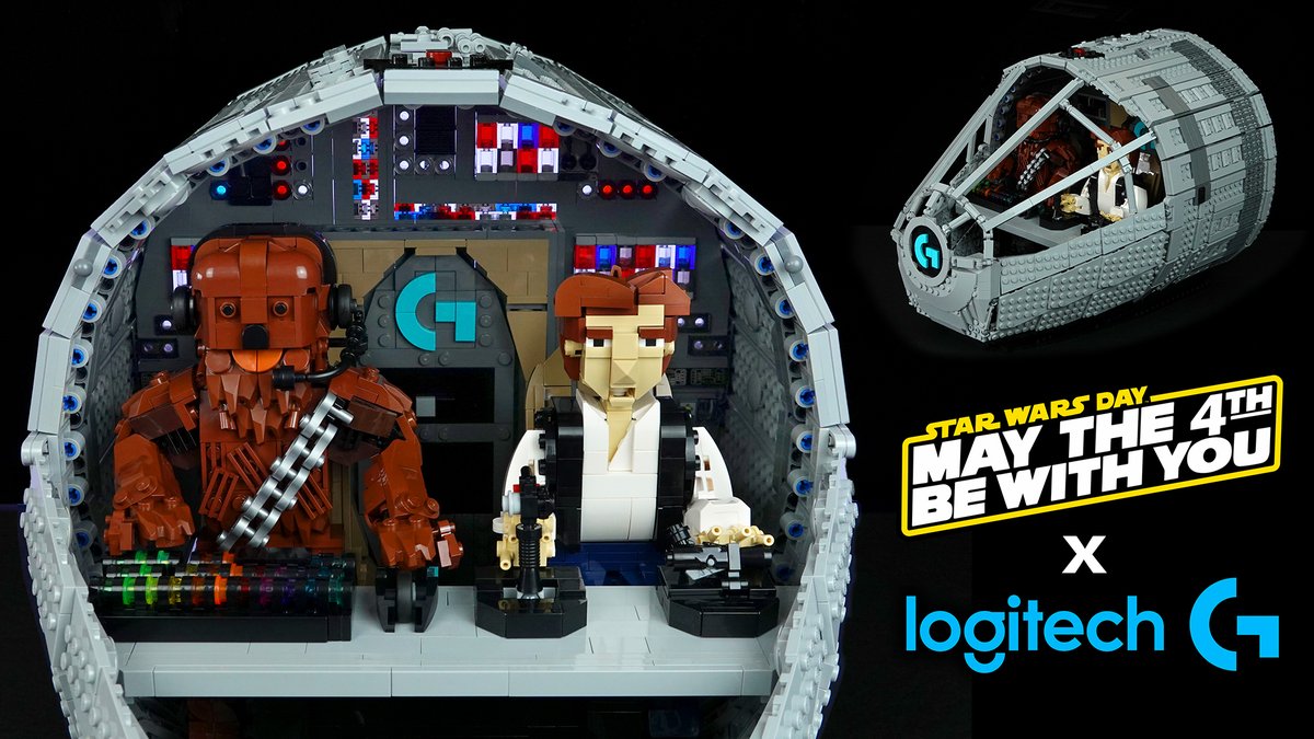 I've teamed up with <a href="/LogitechGUK/">Logitech G UK</a> to create a special Star Wars style LEGO build! Watch the full video at: youtube.com/watch?v=aYJBK_… #StarWars #MayThe4thBeWithYou