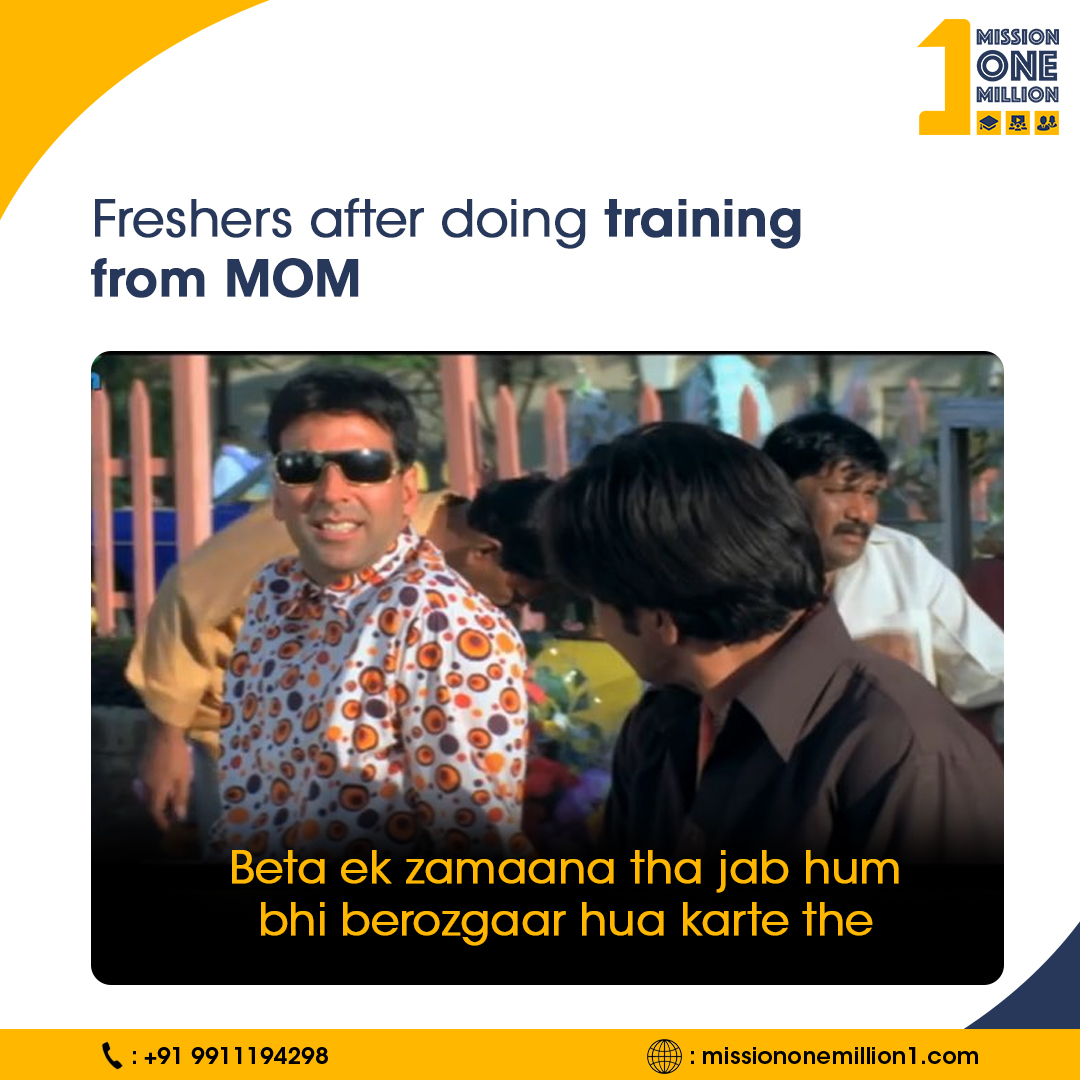 mom1dotcom's tweet photo. Don’t be a berozgaar we will give you rozgaar!

To know more:
 🌐 https://t.co/Ogi9TN3JXz
 📞 +91 9911194298
.
.
.
.
#missiononemillion #missiononemillion1 #MOM #careerchangers #careerchanges #careerdevelopmenttips https://t.co/ykdNNSw0KE