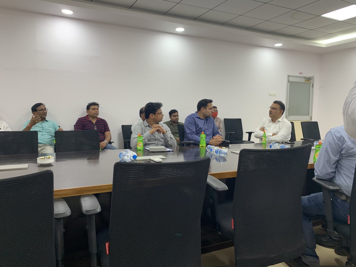 TSSEZL_GIP's tweet photo. We were privileged to host the team from Ministry of #Textiles, Govt. of India for a site visit as part of the #PM_MITRA Park Scheme.
The team took note of the site condition, infrastructure developments & business ecosystem in the area.
#TSSEZL #GIP #FindAmazingPossibilities https://t.co/AM6svfLzTq