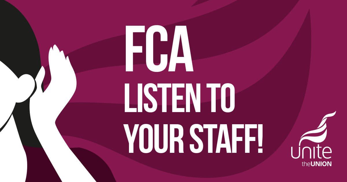 whistoma's tweet photo. I support #FCAStrikes today &amp; tomorrow. #FCANoise @Unite_Finance @unitetheunion https://t.co/cOUn4Ns7fl