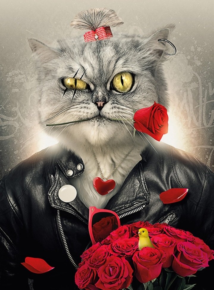 😻GOOD MORNING FRIENDS☕🌸.   

Romeo Cat🍀
#NFTCommmunity #NFTartist #nftart