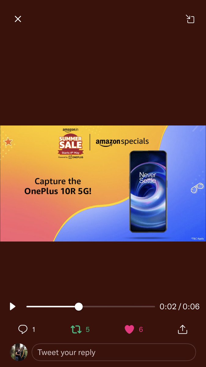 <a href="/amazonIN/">Amazon India</a> Sharing the screenshot-
 #OnePlus10ROnAmazon <a href="/amazonIN/">Amazon India</a> 
Join
<a href="/Bladez_Runnerz/">Geeta Chandrawat</a> <a href="/aakash_beast786/">Aakash Chaurasia #WorkForDoctors</a> <a href="/Amitsha05006851/">Amit sharma</a> <a href="/CADhanawat/">CA Ganesh Dhanawat</a> <a href="/HiManGoyal23/">Himanshu Goyal</a>