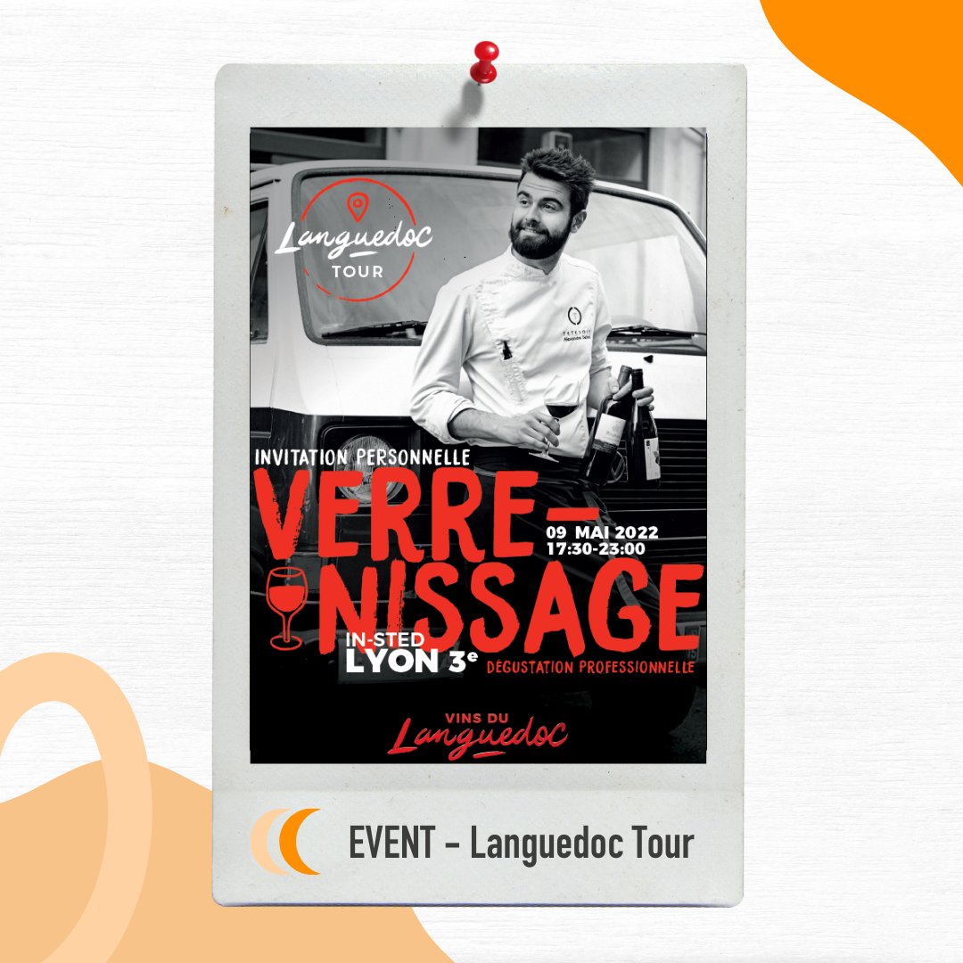 #EVENT - 🍷 Amis lyonnais, on vous concocte une chouette soirée le lundi 9 mai prochain pour la 1ère  édition du Languedoc Tour ! ​On espère bien vous y voir 🙌
  ​
💻 Infos &amp; réservations : my.weezevent.com/languedoc-tour…
​
#vinsdulanguedoc #madebycdl #WineEvent