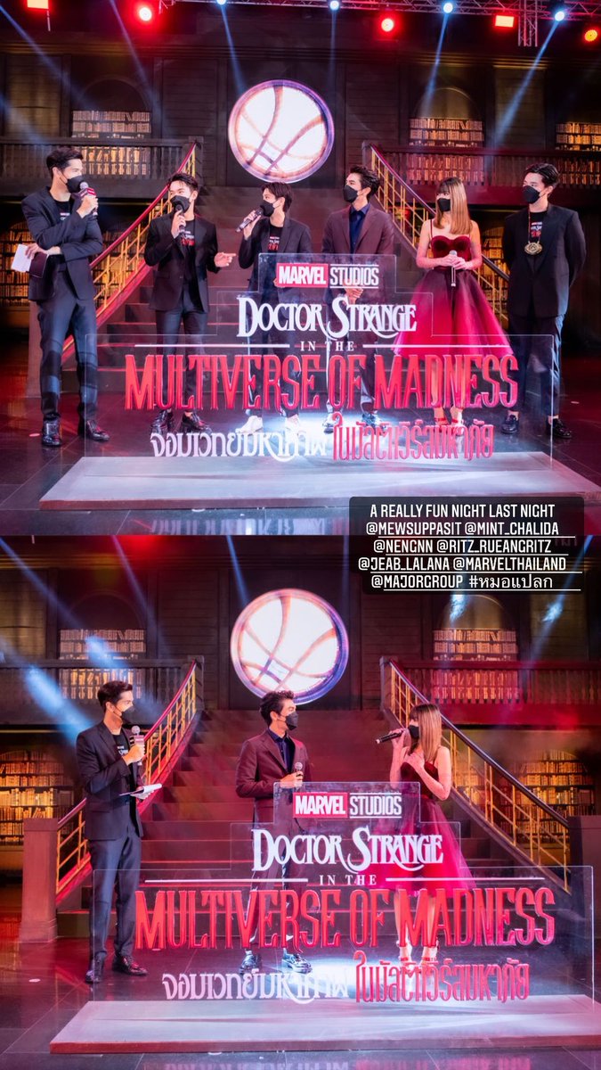 MewlionsUSA's tweet photo. IG Story Update | bank_anusith
5.4.2022

🔗https://t.co/ntWzq04t5X
🔗https://t.co/YWfPFcyAvz

MEW X DOCTOR STRANGE  
#MajorGalaDoctorStrange 
#MewSuppasit #mewlions @MSuppasit
#MewSuppasitStudio #MewlionsUSA https://t.co/rF3cvMm00J