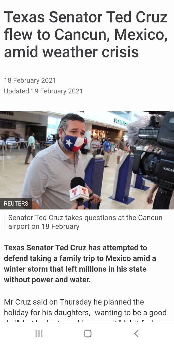 RiggersGabi's tweet photo. @SenTedCruz @SenTedCruz  shut the fuck up. I hope your daughter's and granddaughters never have to worry about the access to a safe abortion  or contraception. Do you really have no respect for women? Apparently the same respect you have for your state when they were in distress. Fuck off. https://t.co/mgYu2J3own