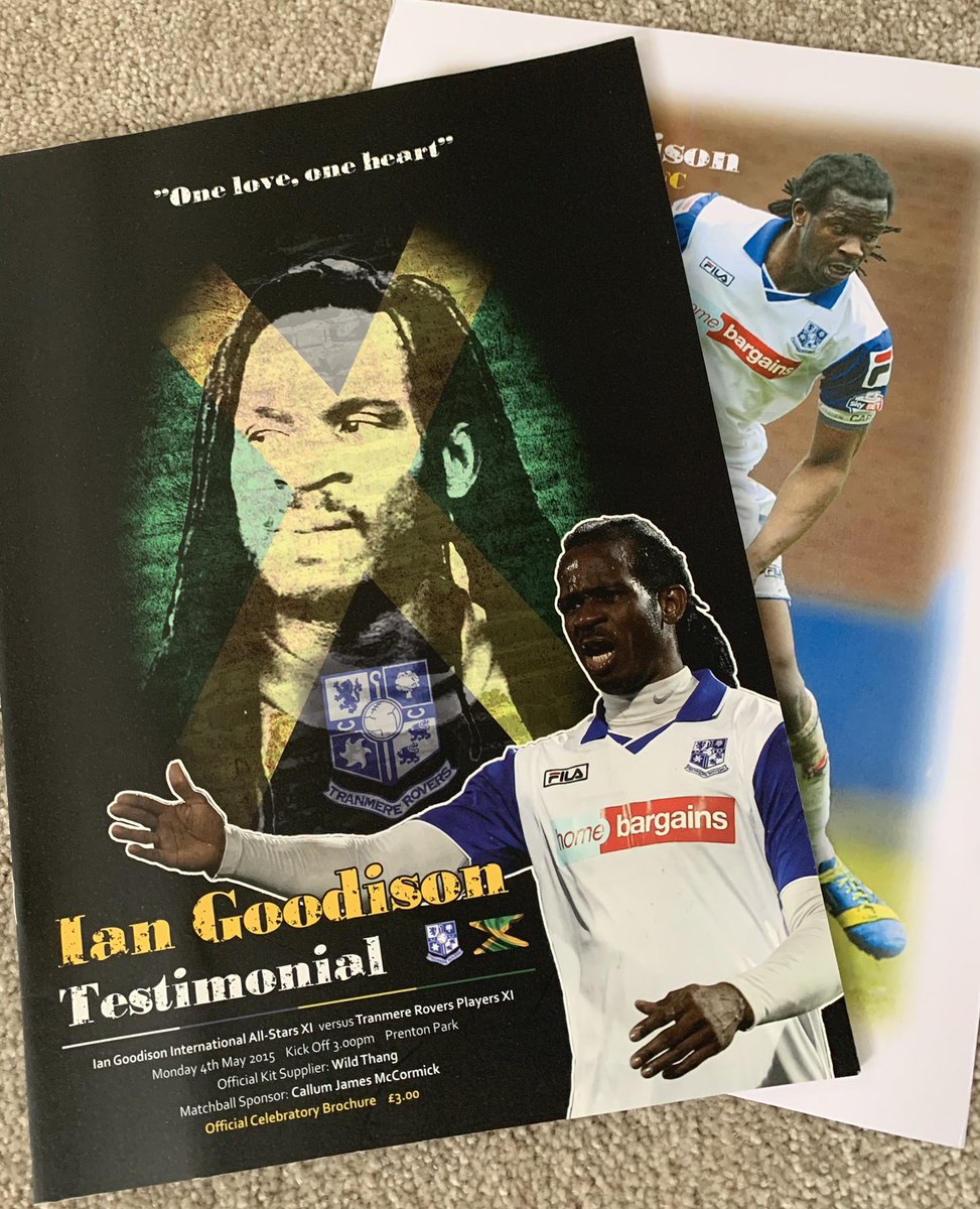 tranmereandy1's tweet photo. @GoodysGame OTD in 2015, the most recent Testimonial to have taken place for a #TRFC player at Prenton Park, as an #IanGoodison international XI face off against a #TRFC XI refereed by Mike Dean. Answers on a postcard for the number of goal-scorers! https://t.co/DrWQZKowcZ