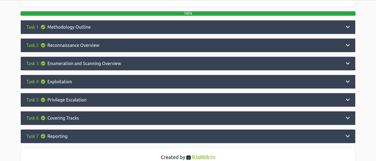 orinamichael_'s tweet photo. The Hacker Methodology - I have just completed this room! Check it out: https://t.co/XItq3enLXA #tryhackme #security #methodology #hacker method #CEH #hacker methodology #hackermethodology via @tryhackme https://t.co/0JhArO1AX5