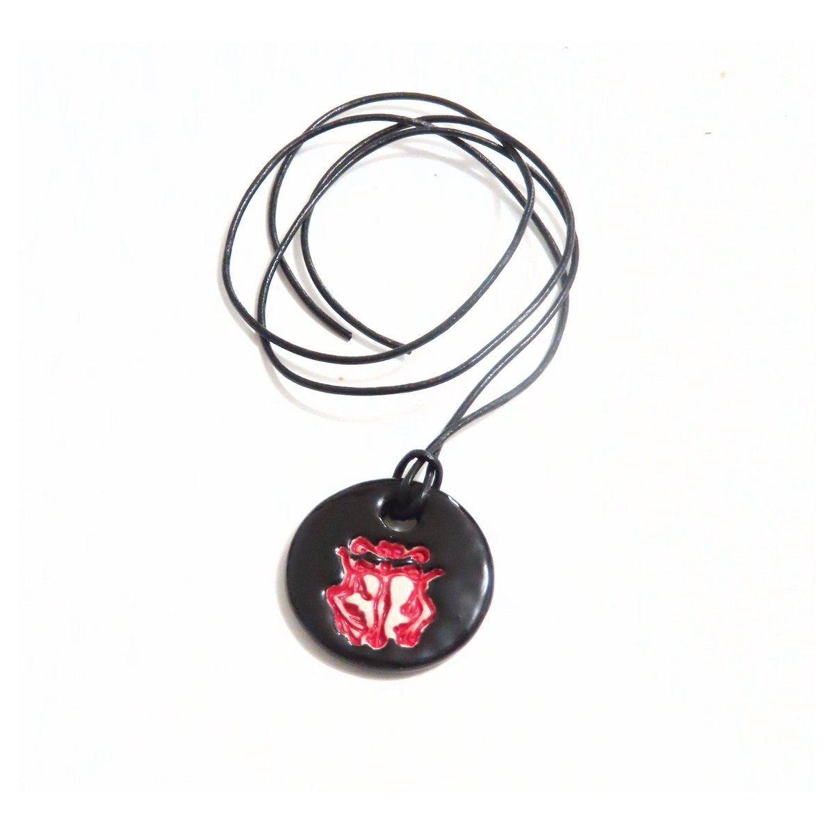 JKCJewelry's tweet photo. Sisterhood Pendant, Black Red Rejoicing Women Pendant, Ceramic Mother's Day, Gift Idea, Feminist Pendant, Celebrate women https://t.co/kVGWwIWett #handmade #pottery #ceramics #art #CeramicBead https://t.co/DndJM0dFxh
