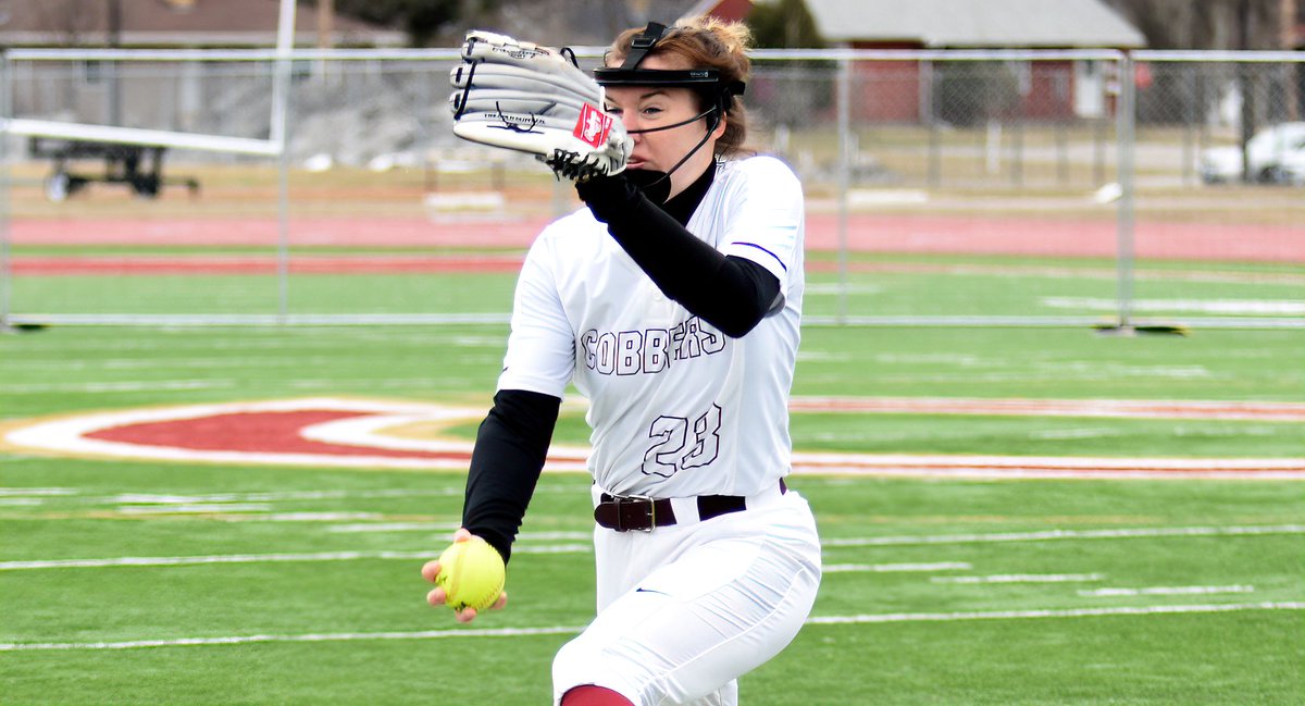 RECAP: Megan Gavin climbed to the No.2 spot on the MIAC list for career strikeouts as she helped softball win its 5th straight in a sweep at Augsburg. Kate Wensloff &amp; Drew Syverson upped their hit streaks &amp; Karissa Finnigan got her 2nd straight W.

Recap: bit.ly/37WI7iN