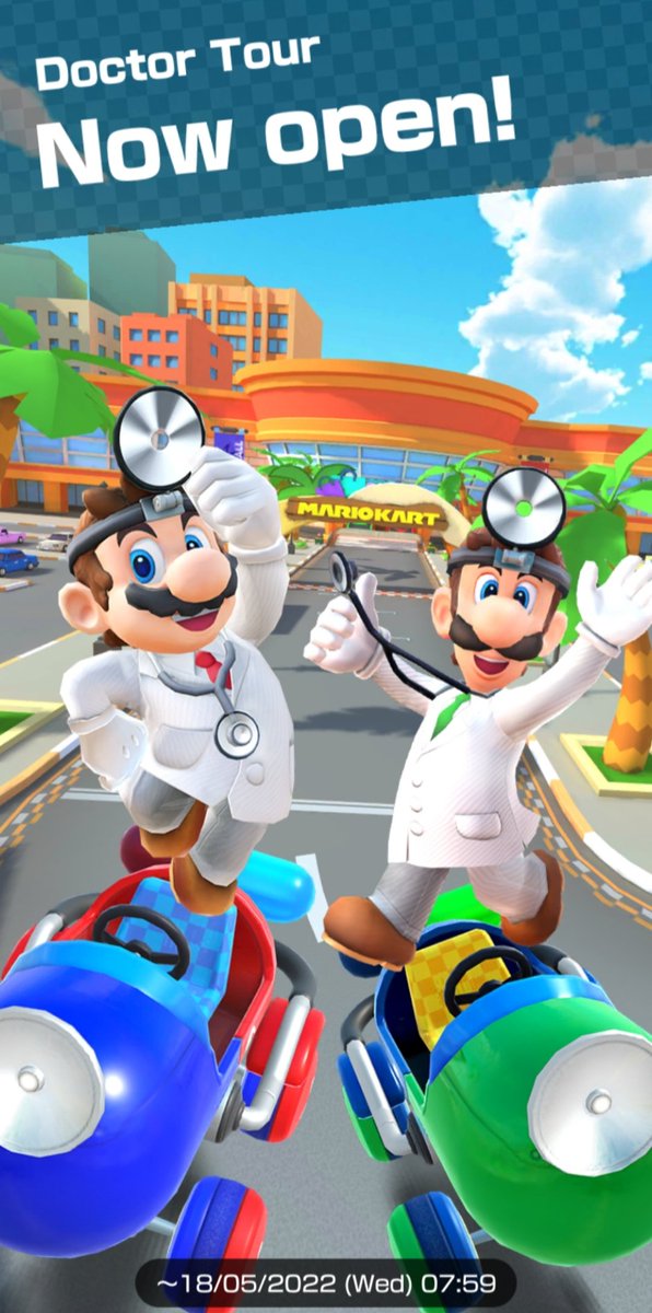 Mario Kart Tour on X: The Peach vs. Bowser Tour is starting in # MarioKartTour! The team captains will appear in the first half of the tour  in doctor attire. It's Dr. Peach