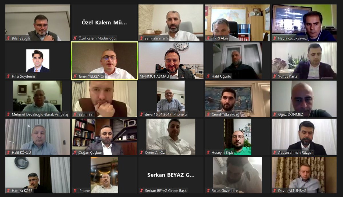MahmutAsmali's tweet photo. Biz büyük bir aileyiz...

MÜSİAD Yönetim Kurulu Üyelerimiz, Yurtiçi ve Yurtdışı Şube Başkan ve Temsilcilerimiz ile çevrimiçi bayramlaşma programında bir araya gelerek hasbihal ettik.

Bu vesileyle bayramımızı bir kez daha kutluyor, huzur ve afiyet diliyorum. https://t.co/FeY7HGHyWU