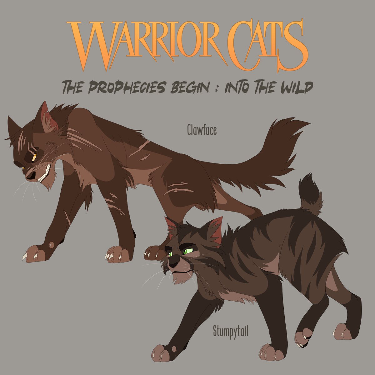 Hecate_Hell's tweet photo. More grumpy boys. It sems clear that shadow clan have a lot of bad kitties ... It's the slytherin house of warrior cats xD But to be honnest, it's mostly because all those cats were behind a cruel leader, the goods are coming soon

#warriorcats #clawface #stumpytail #shadowclan https://t.co/aNKTgz8w0H