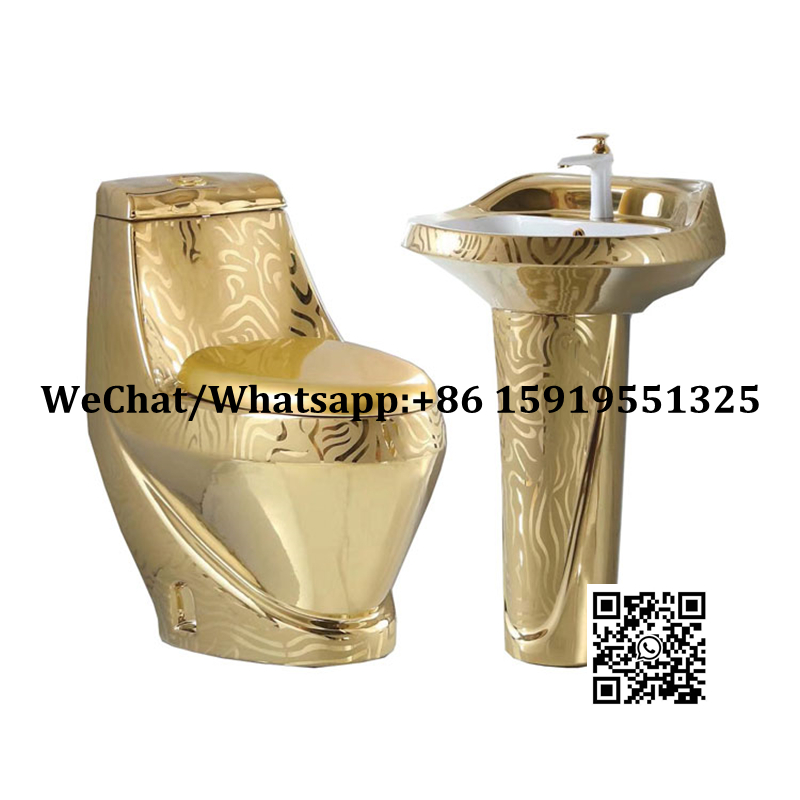 Kittyxie_'s tweet photo. European style electroplating gold toilet and basin set.🌞🌞
#washbasin #toilet #goldtoilet #ceramic #sink #washsink #goldbasin #goldsink #sanitaryware #ceramics #floortoilet #pedestalbasin #bathroomsink #Europeandesign #goldentoilet #silvertoilet #silversink #bathroom #washroom https://t.co/PjQYeix9lR