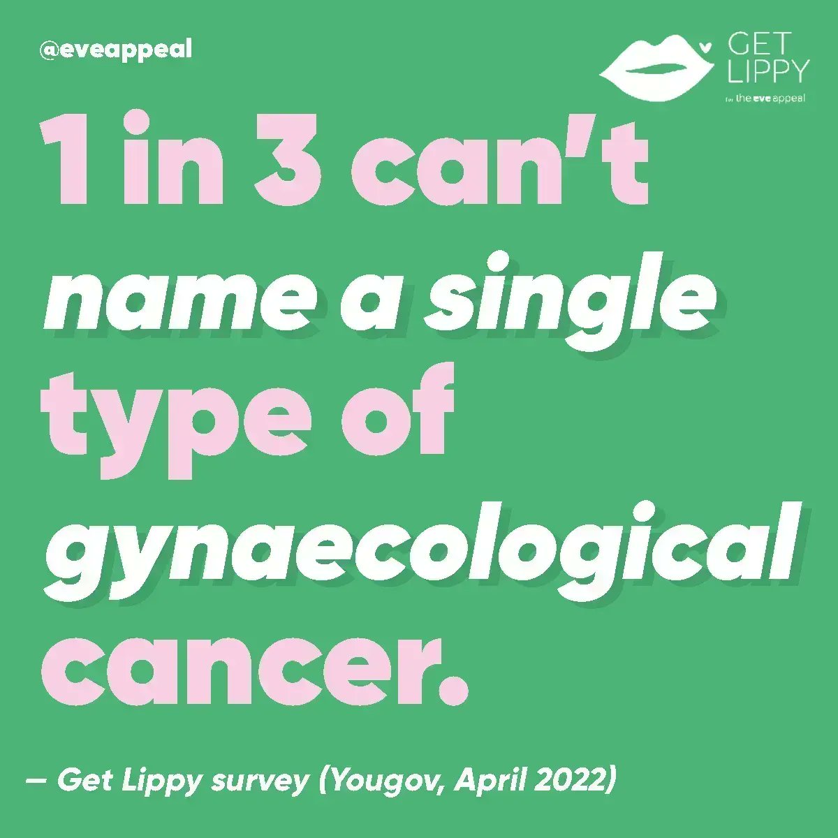 There are five gynaecological cancers: womb, ovarian, cervical, vulval and vagina, and together they affect 21,000 women and people with gynae organs each year in the UK. Yet 1 in 3 can't name a single one. We are here to change that!

Find out more: buff.ly/39o5AcP