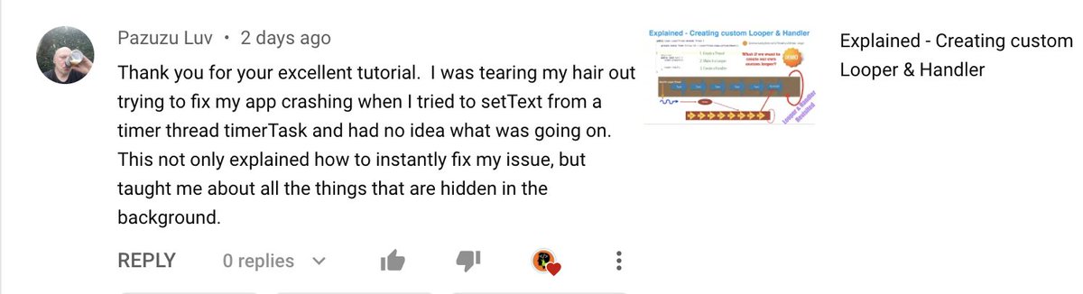 anilvdeshpande's tweet image. A recent comment by a viewer on #codetutor channel. You can watch this video here - youtube.com/watch?v=mTvjFv…