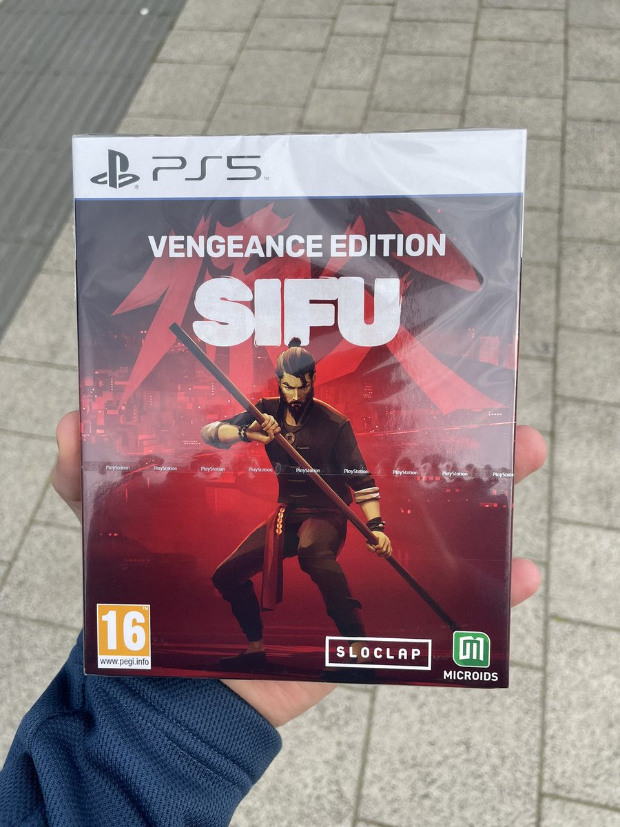 It’s finally here #SifuVengeanceEdition #ps5 Let’s go 🏆💪