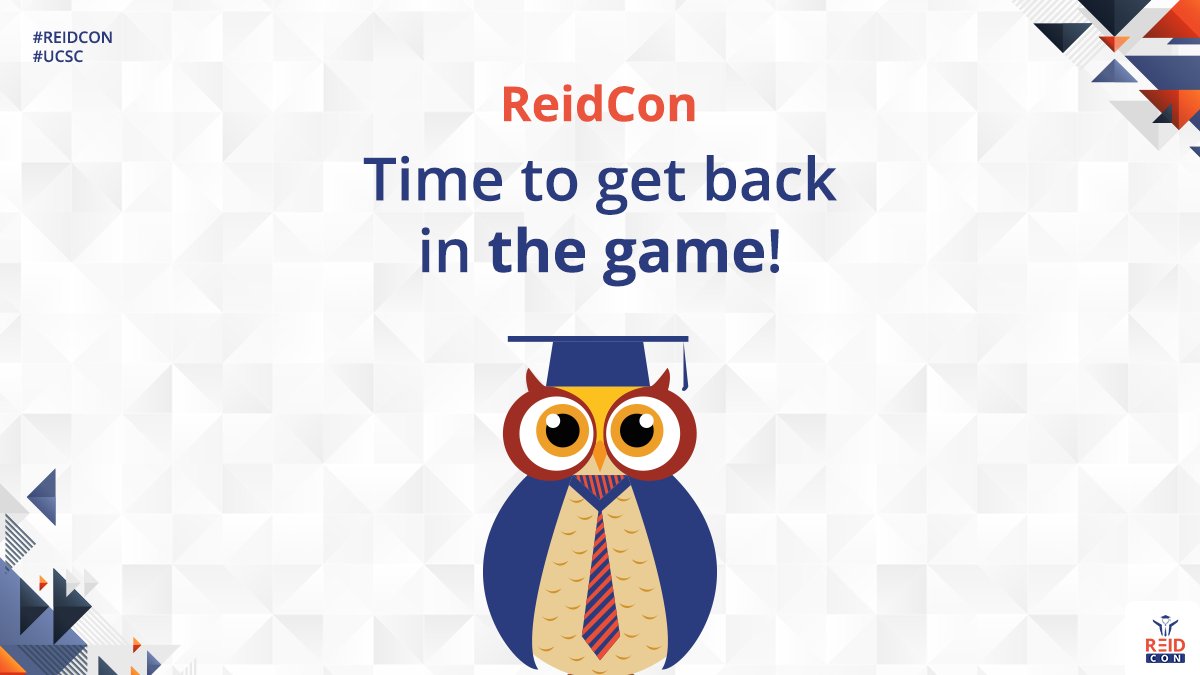 ReidConUCSC's tweet photo. After a lengthy exam period, it's time for our competitors to put on their game faces! https://t.co/pSZgxTyDDG