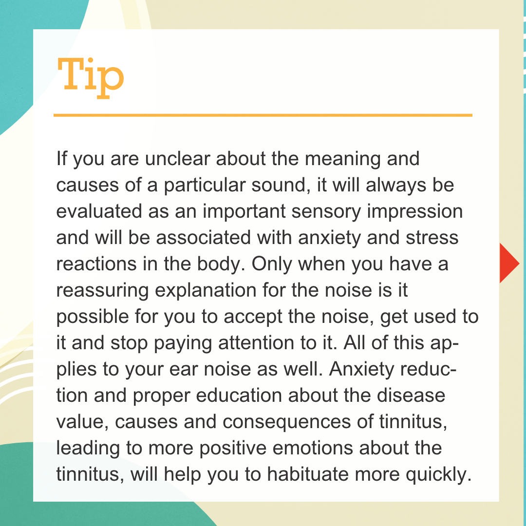 Tinnitus_Sci's tweet photo. 😀#TinnitusTips by #tinnitusscience
👉 Get used to tinnitus and inform yourself about tinnitus!
👍A tip by @ESITProject
#Tinnitus #TinnitusTipps #TinnitusHilfe #Ohrgeräusche #LebenMitTinnitus #HNO #Schwerhörigkeit #Hyperakusis @BritishTinnitus @Tinnitus_USA @uniti_project https://t.co/k32oriNKDe