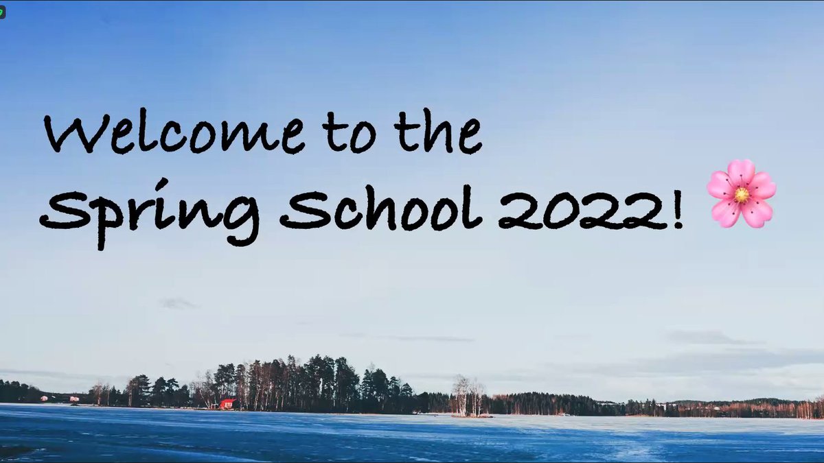 kielikampus's tweet image. The XXII Virtual Spring School of Language and Communication studies has been opened! #SpringSchool2022