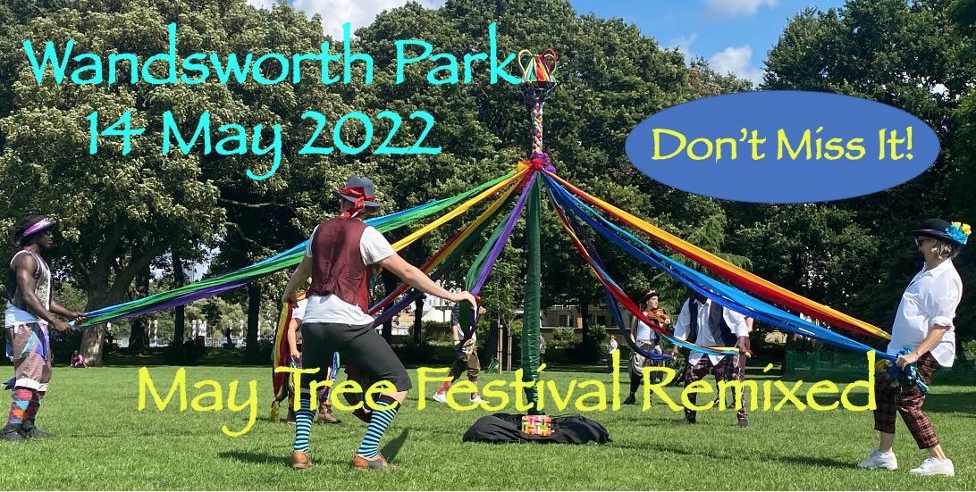 WandsworthPark's tweet photo. Mindfulness, #treedressing, #treewishes, funky folk dance and music among trees!

This is ‘May Tree Festival Remixed’

Join us @WandsworthPark FREE

Saturday May 14th: Opening @UrbanTreeFest 2022

https://t.co/2JznMogs8i https://t.co/ruVdNtgMVT