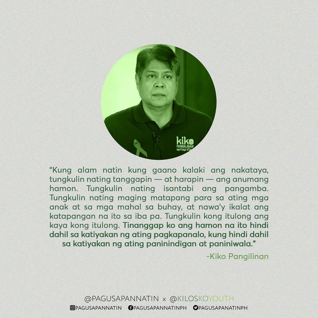 cleiapot's tweet photo. here's the reasons why we should vote for kiko too?? 💗🌷 #LetLeniKikoLead https://t.co/f5mB6oD3jC