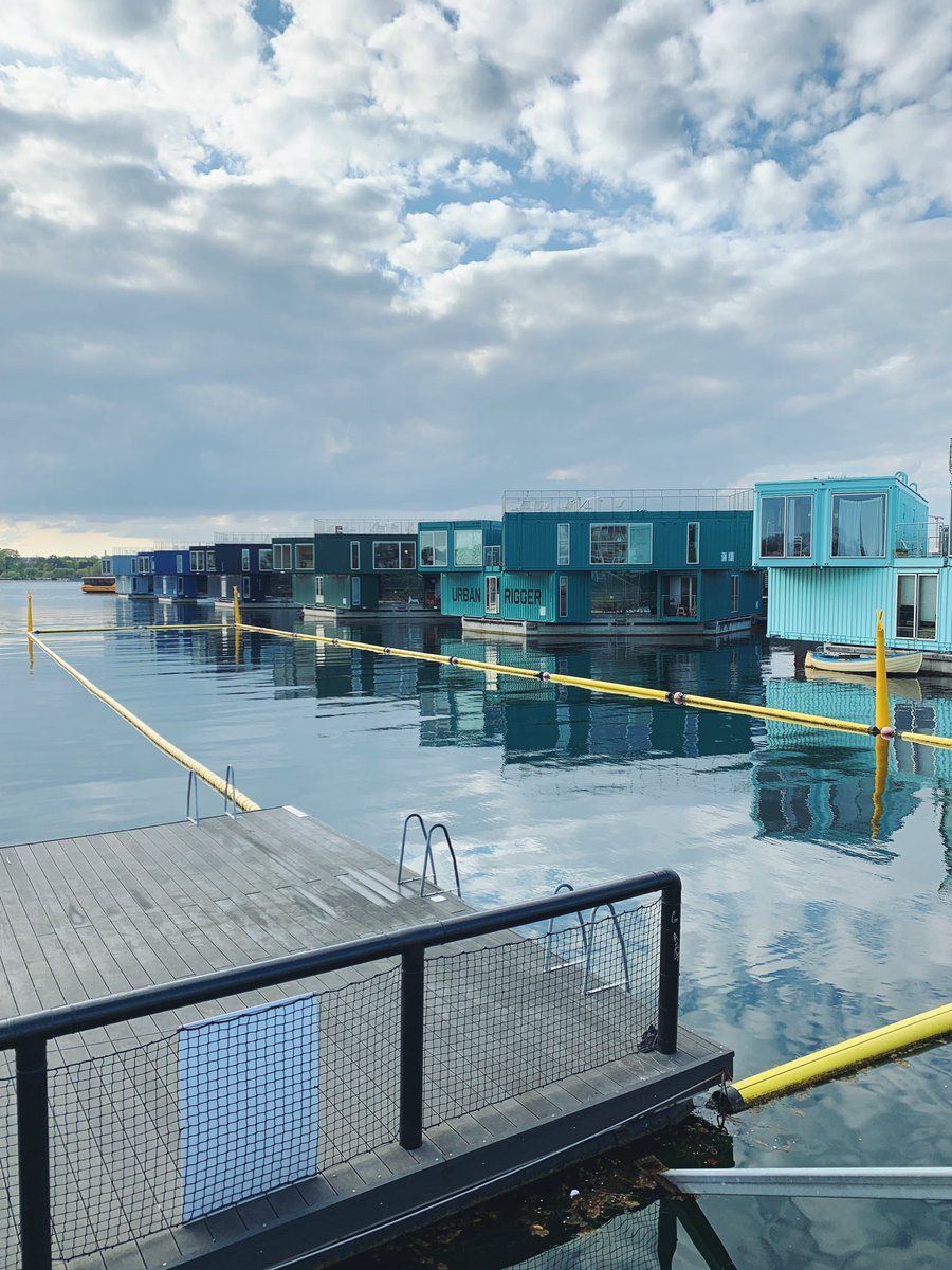 - A new subway line that runs in a loop around the city is driverless, which made it more affordable. It runs with smaller cars *every 90 seconds*

- old shipping containers have been repurposed into floating apartments for student housing, utilizing water as added real estate